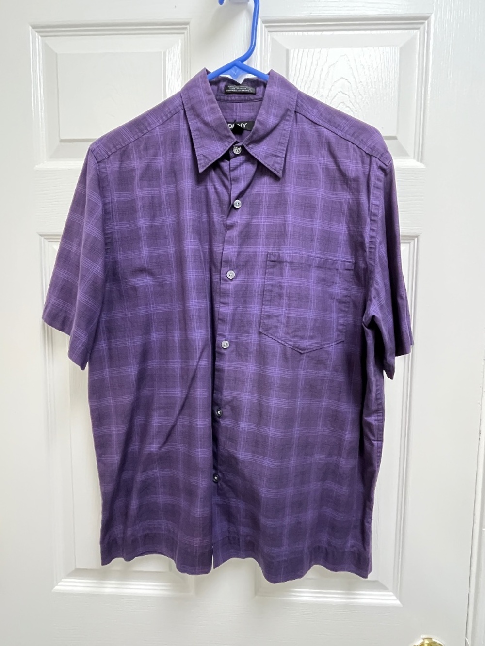 Men's DKNY Short Sleeve Shirt M